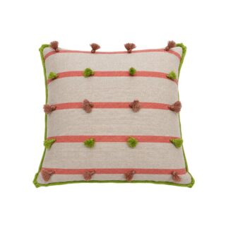 pompom cushion